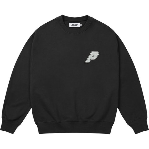 Palace COLLEGIATE P3 CREW BLACK