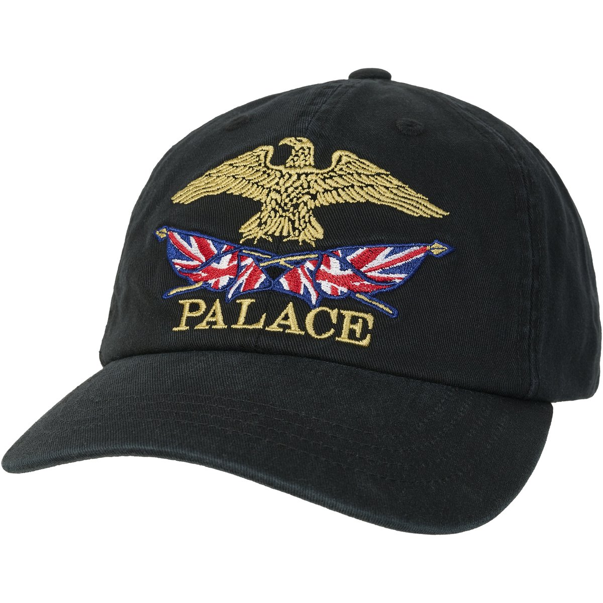 Palace EAGLE 6-PANEL BLACK (Holiday 2025)