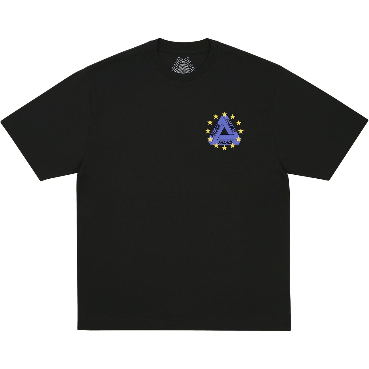 Palace EU TRI T-SHIRT BLACK (Holiday 2025) - $48.00