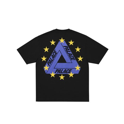 Palace EU TRI T-SHIRT BLACK - Colorway