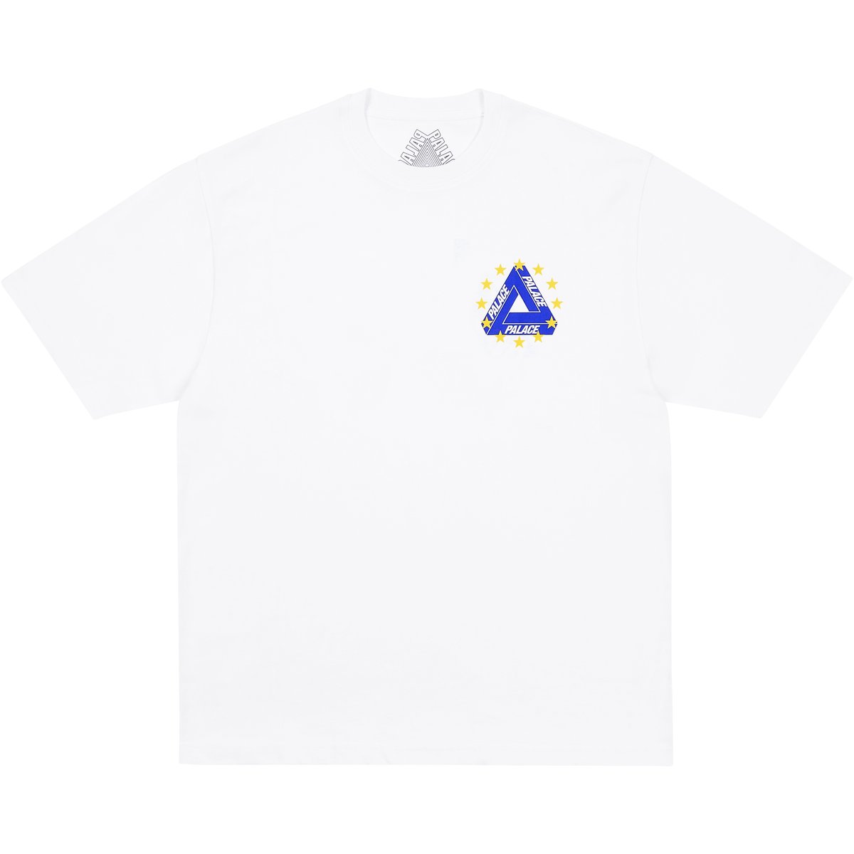 Palace EU TRI T-SHIRT WHITE (Holiday 2025) - $48.00