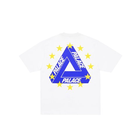 Palace EU TRI T-SHIRT WHITE - Colorway