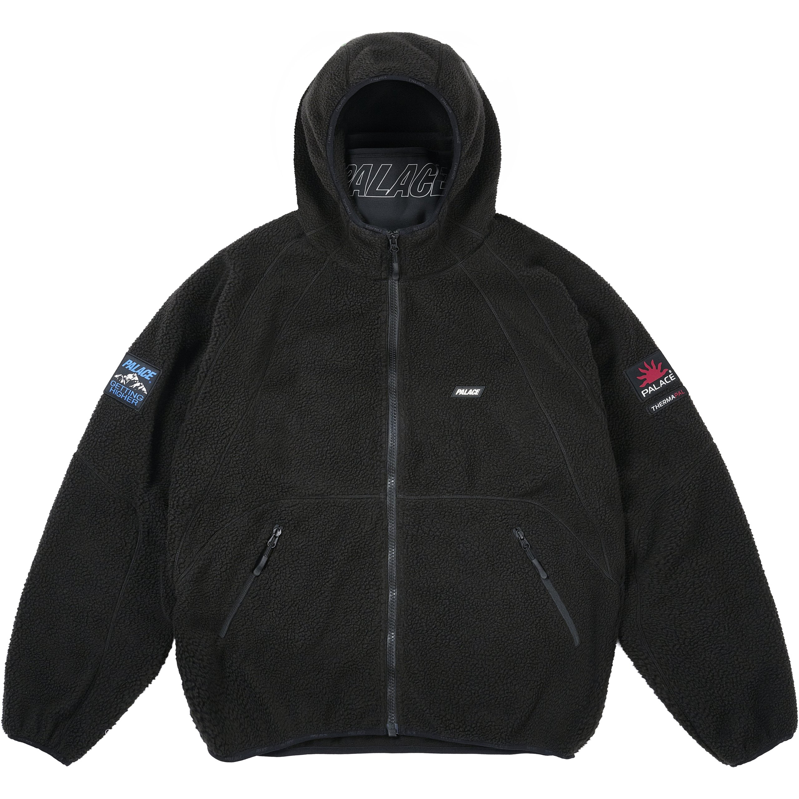 GETTING HIGHER THERMA FLEECE JACKET BLACK