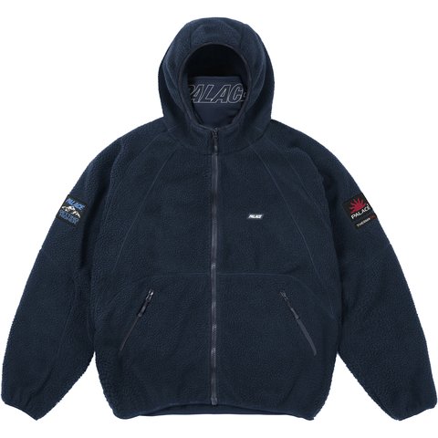Palace GETTING HIGHER THERMA FLEECE JACKET NAVY - $268.00