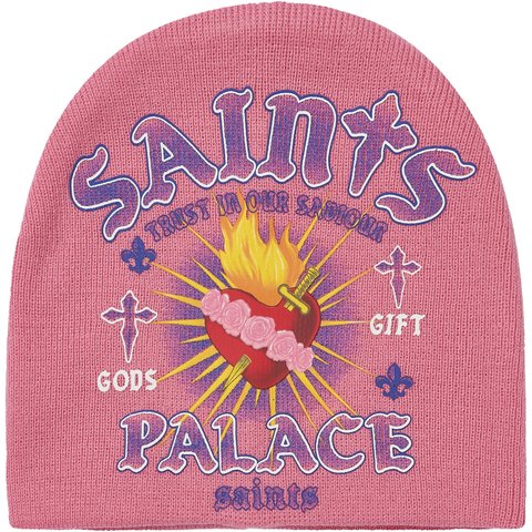 Palace GODS GIFT NEIN CUFF BEANIE PINK - $42.00