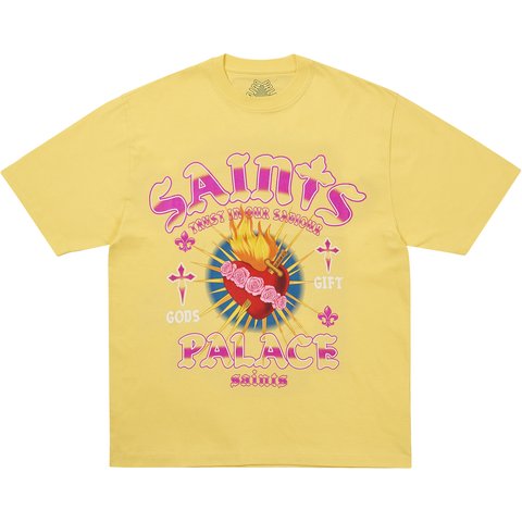 Palace GODS GIFT T-SHIRT BLESSED YELLOW - $48.00