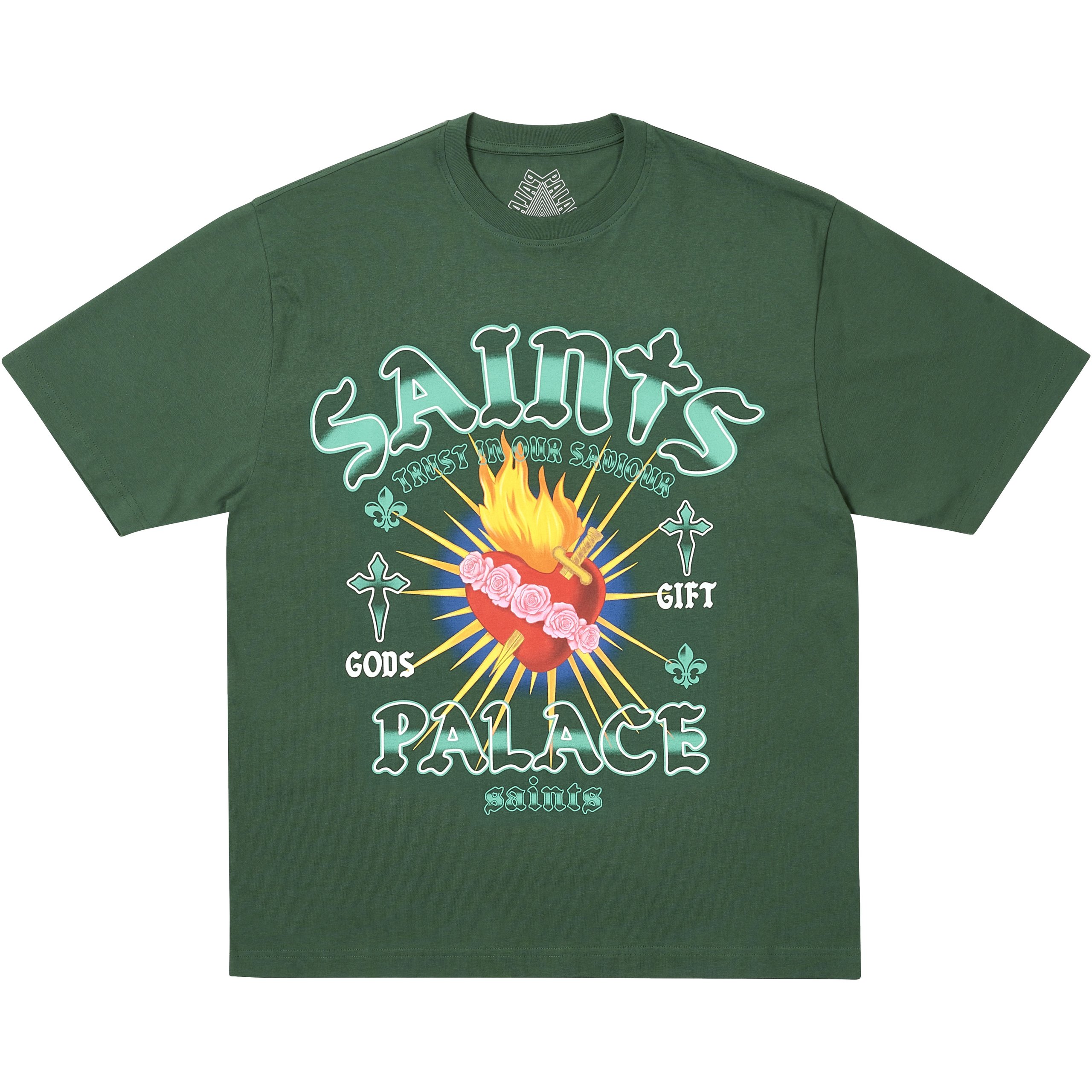 GODS GIFT T-SHIRT RACEY GREEN