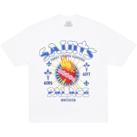 Palace GODS GIFT T-SHIRT WHITE - $48.00