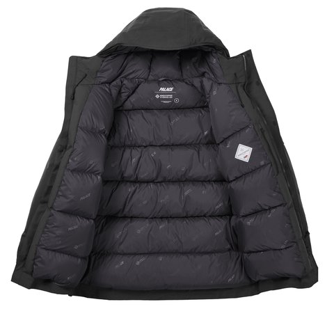 Palace GORE-TEX WINDSTOPPER DOWN PARKA BLACK - Colorway