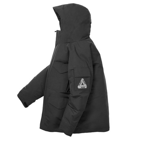 Palace GORE-TEX WINDSTOPPER DOWN PARKA BLACK - Colorway