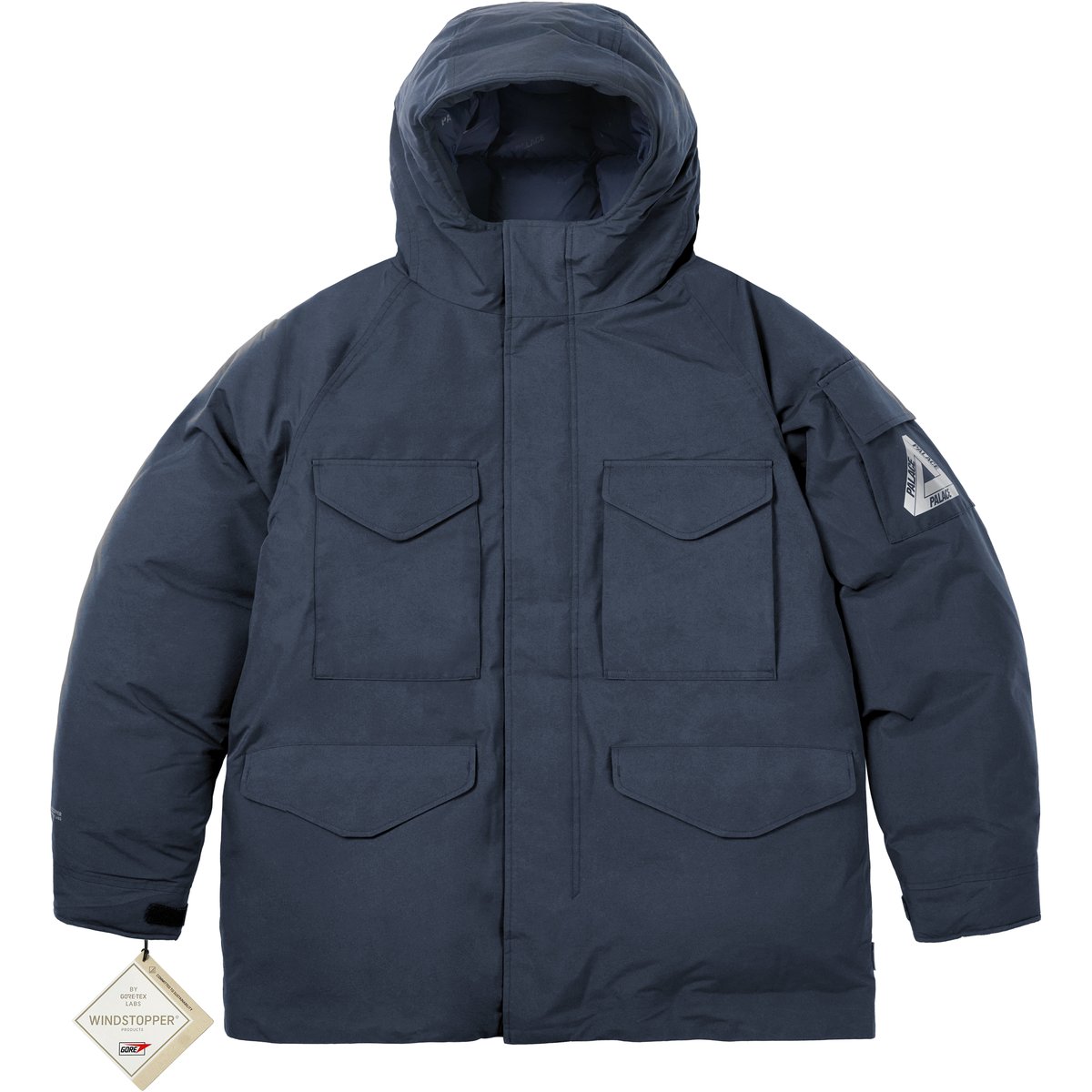 Palace GORE-TEX WINDSTOPPER DOWN PARKA NAVY (Holiday 2025) - $708.00