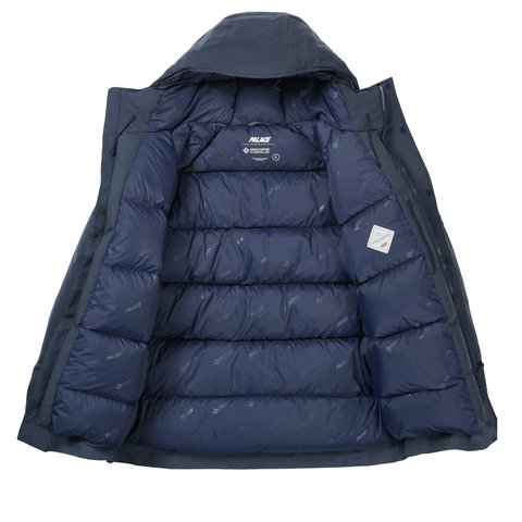 Palace GORE-TEX WINDSTOPPER DOWN PARKA NAVY - Colorway