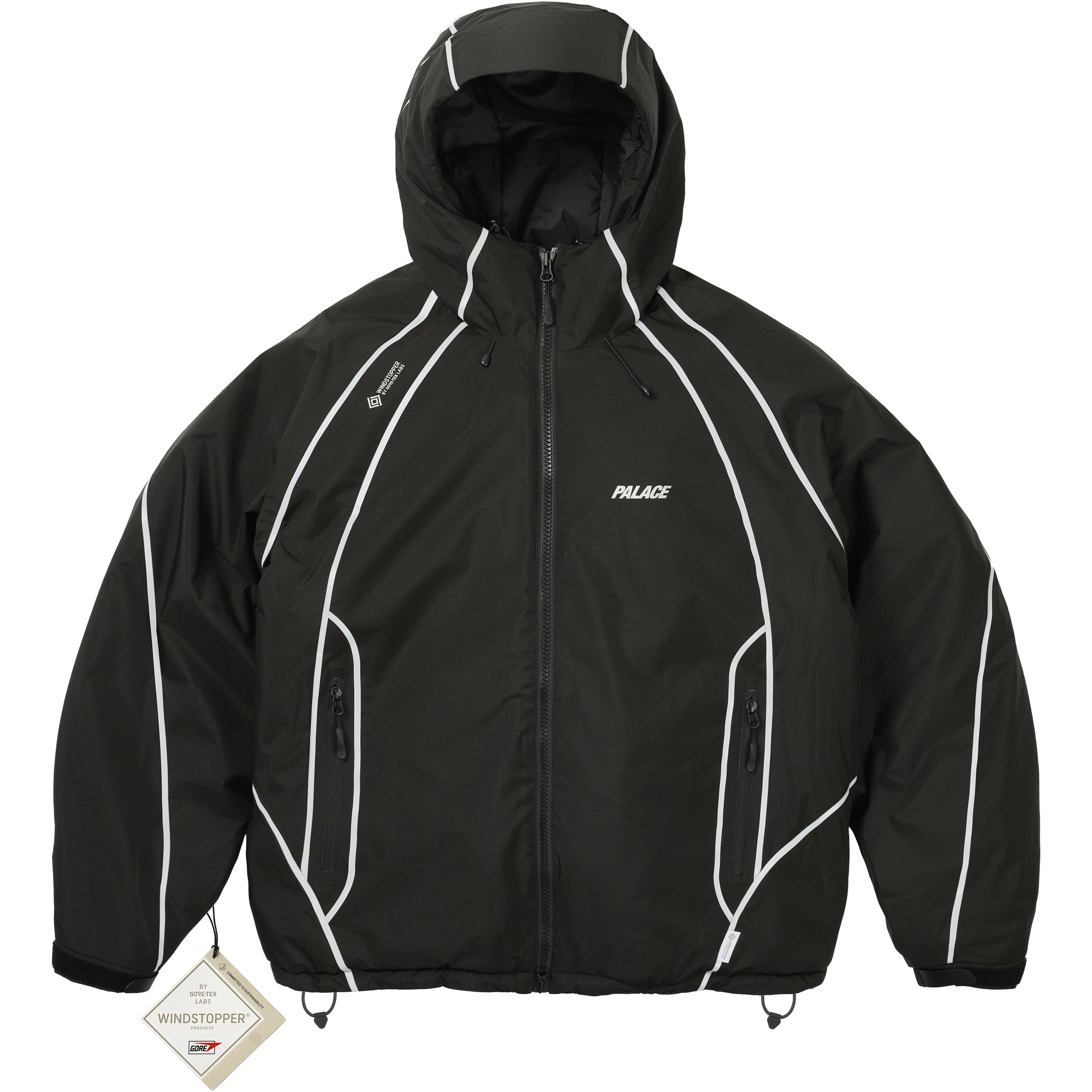 GORE-TEX WINDSTOPPER ILLUMINATOR JACKET BLACK