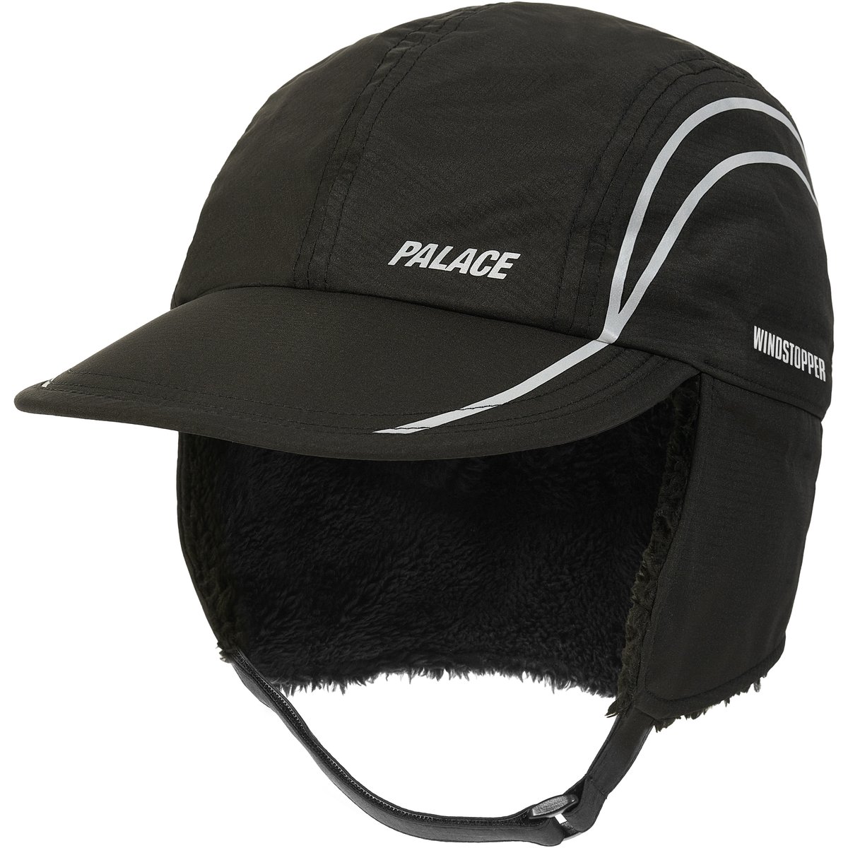 Palace GORE-TEX WINDSTOPPER POSH EARFLAP 4-PANEL BLACK (Holiday 2025) - €68.00