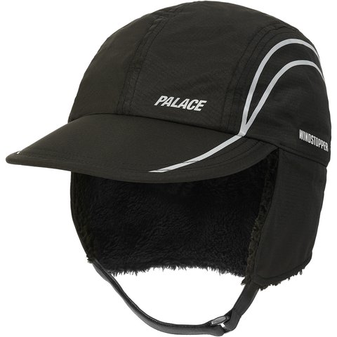 Palace GORE-TEX WINDSTOPPER POSH EARFLAP 4-PANEL BLACK - €68.00