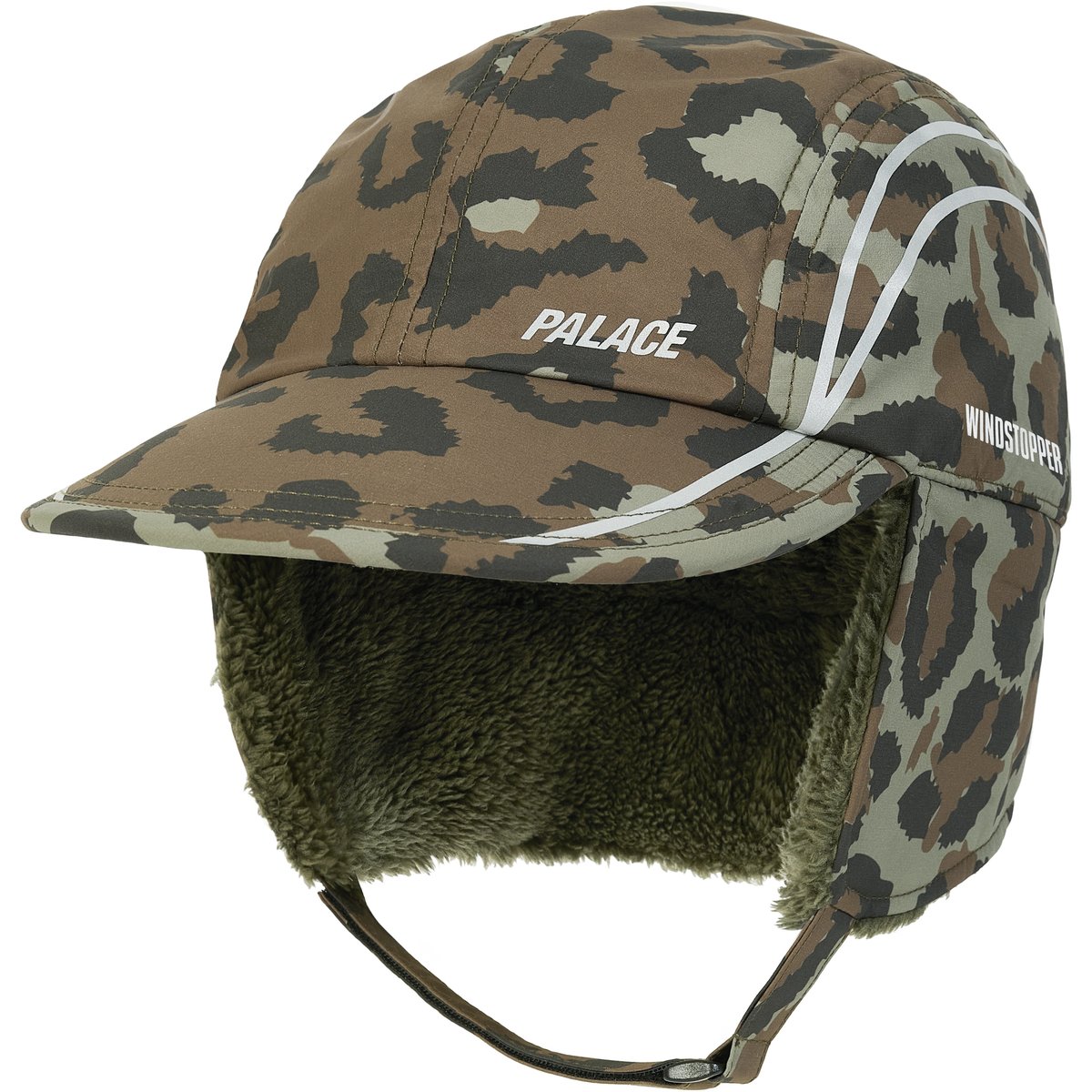 Palace GORE-TEX WINDSTOPPER POSH EARFLAP 4-PANEL CHEETAH (Holiday 2025) - €68.00