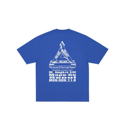 Palace GRAND MASTER T-SHIRT BLUE BERRY - Colorway