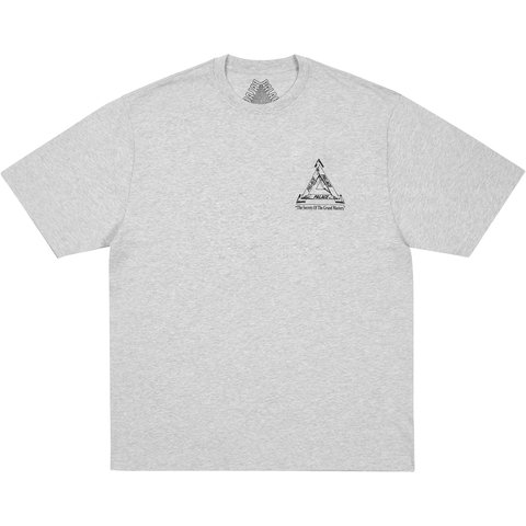 Palace GRAND MASTER T-SHIRT GREY MARL - $48.00