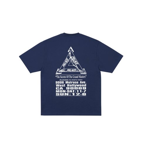Palace GRAND MASTER T-SHIRT NAVY - Colorway