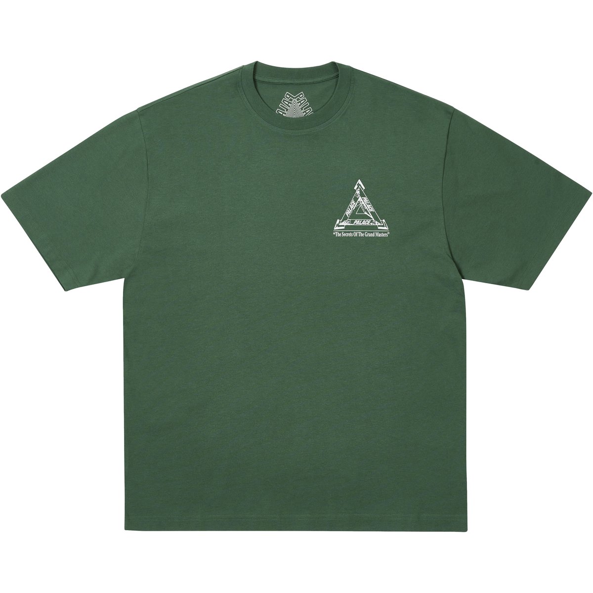 Palace GRAND MASTER T-SHIRT RACEY GREEN (Holiday 2025) - $48.00