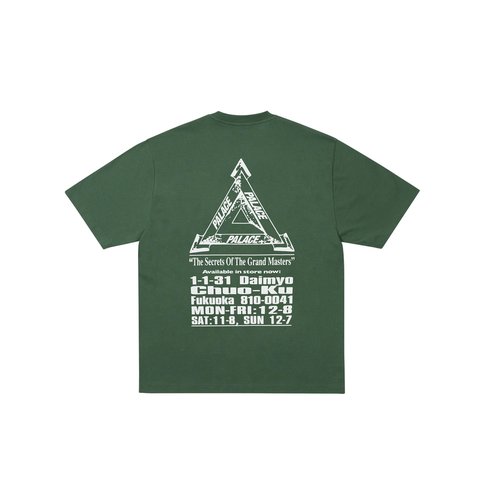 Palace GRAND MASTER T-SHIRT RACEY GREEN - Colorway