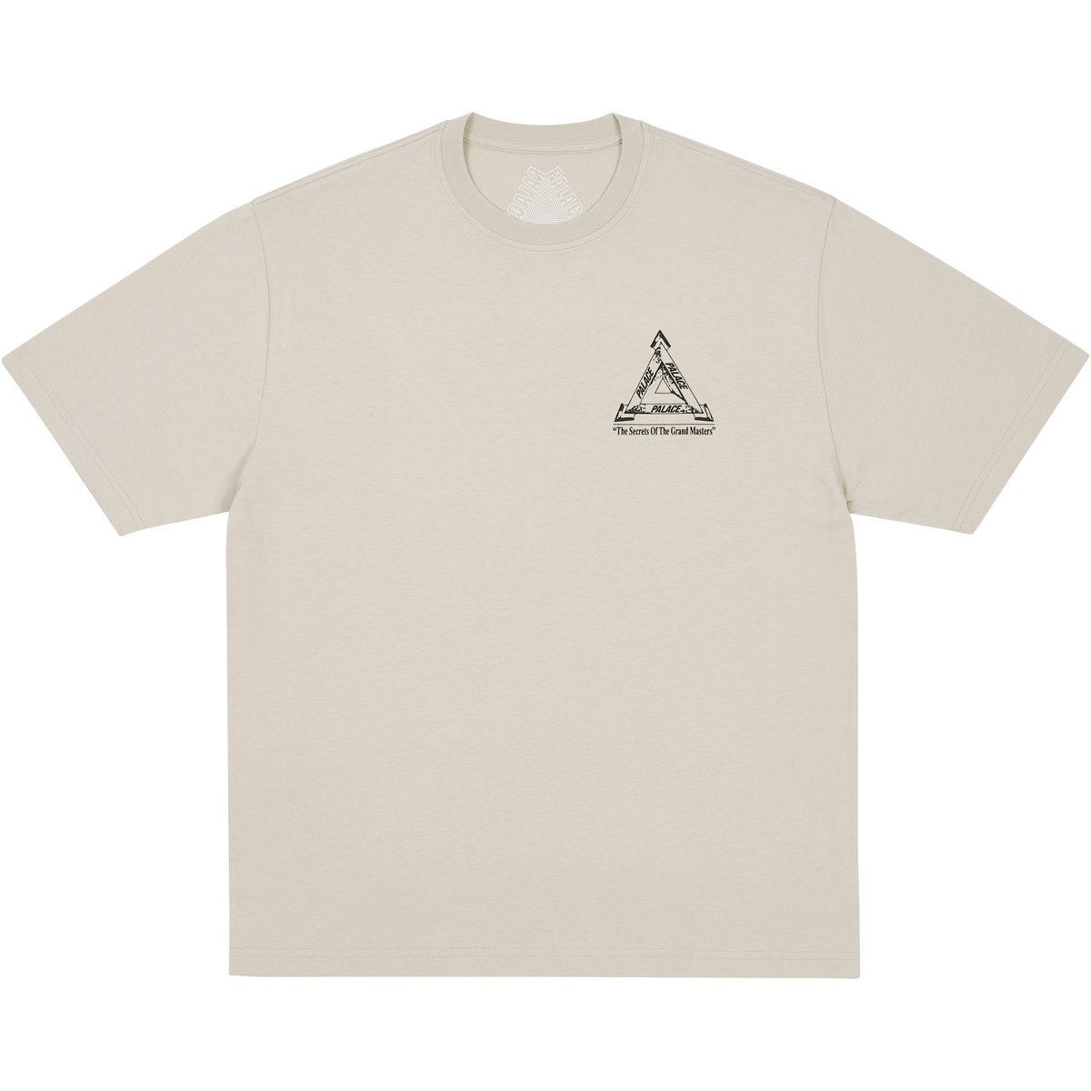Palace GRAND MASTER T-SHIRT STONEY GREY (Holiday 2025) - $48.00