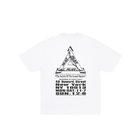 Palace GRAND MASTER T-SHIRT WHITE - Colorway