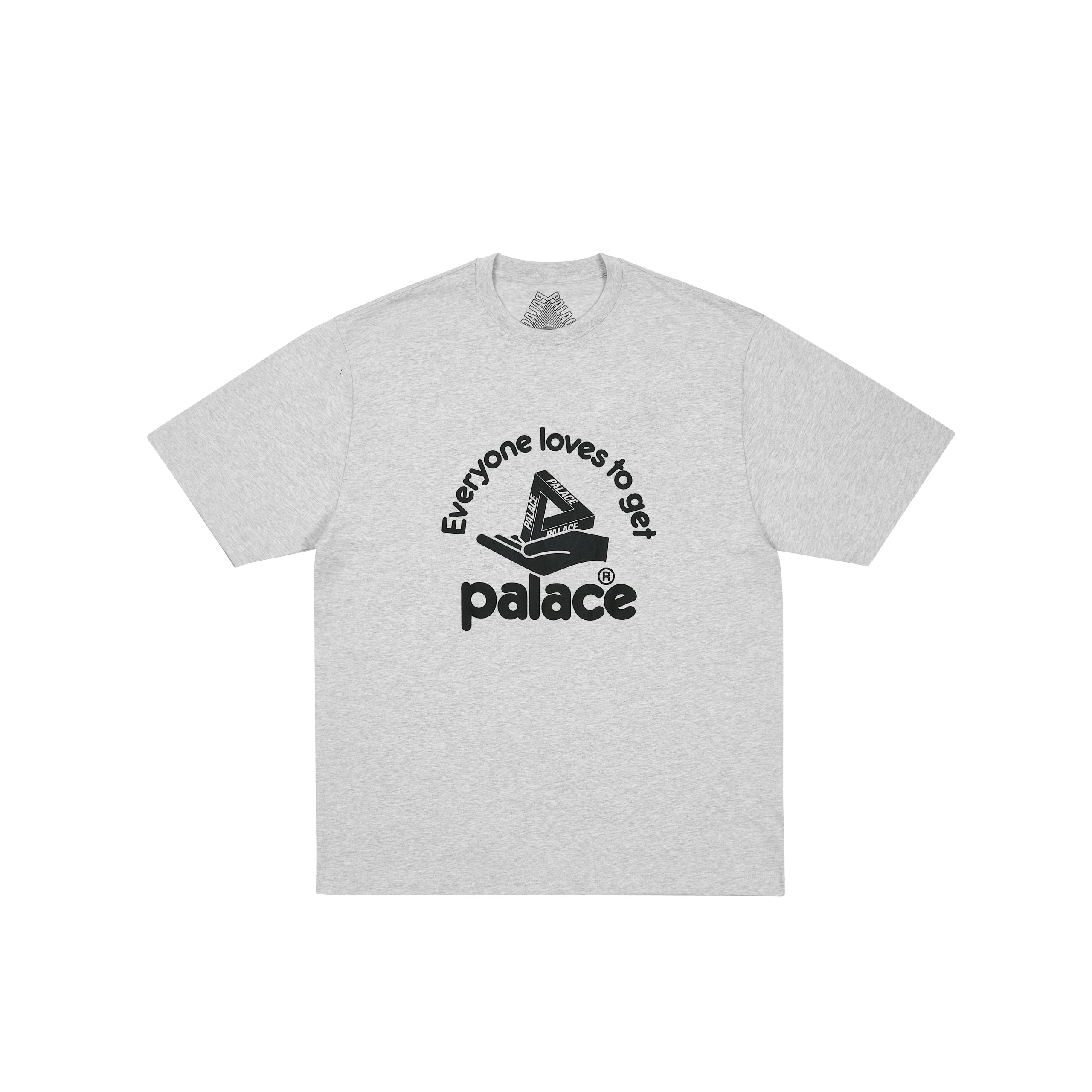 HAND OUT T-SHIRT GREY MARL