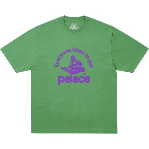 Palace HAND OUT T-SHIRT LUCKY GREEN - $48.00
