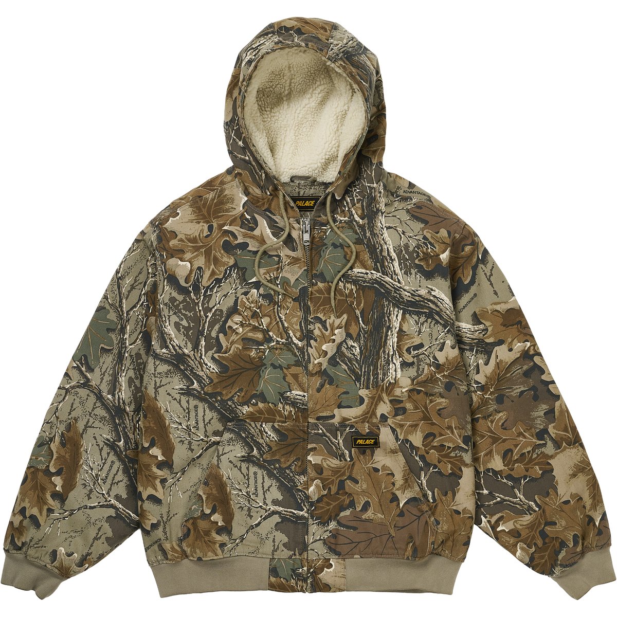 Palace HOODED SHERP JACKET REALTREE (Holiday 2025) - $388.00