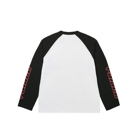 Palace KAWAII RAGLAN LONGSLEEVE WHITE - Colorway