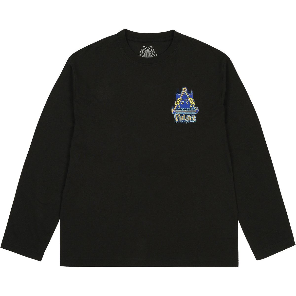 Palace LOCK IN LONGSLEEVE BLACK (Holiday 2025) - $58.00