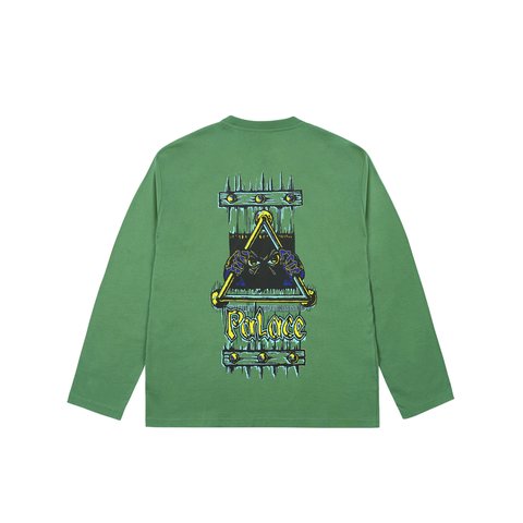 Palace LOCK IN LONGSLEEVE LUCKY GREEN - Colorway
