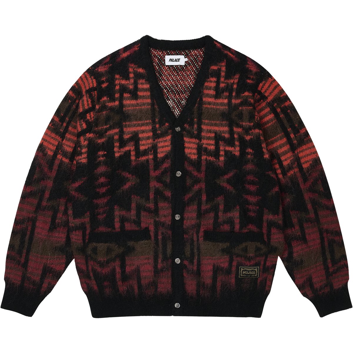 Palace NAVAJO KNIT CARDIGAN BROWN (Holiday 2025)