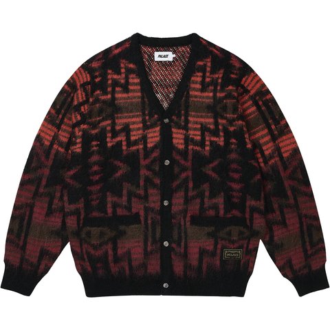 Palace NAVAJO KNIT CARDIGAN BROWN