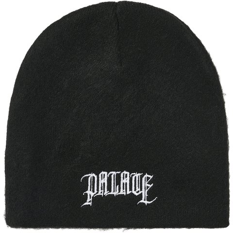 Palace OLDE ENGLISH FURRY NEIN CUFF BEANIE BLACK