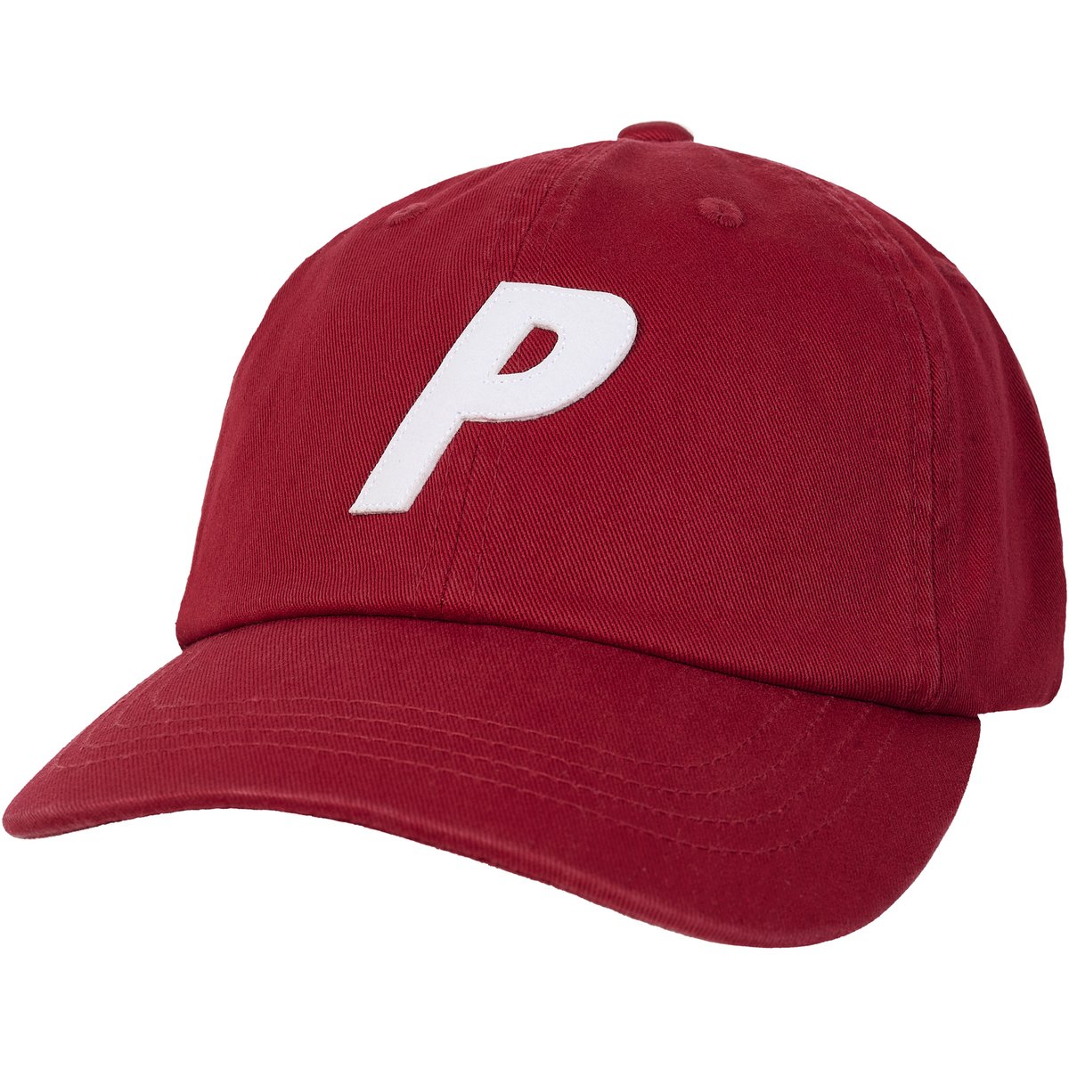 Palace P 6-PANEL RED (Holiday 2025) - $48.00