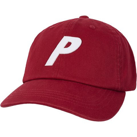 Palace P 6-PANEL RED - $48.00