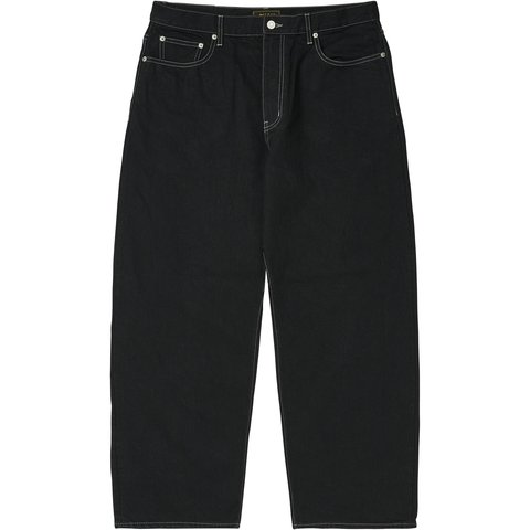 Palace P90 BAGGY SCRIPT JEAN BLACK STONE WASH - $188.00