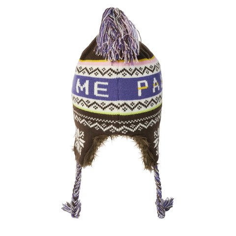 Palace PALACE LOVES ME PERUVIAN BEANIE BROWN - Colorway
