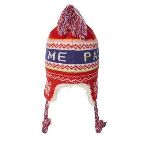 Palace PALACE LOVES ME PERUVIAN BEANIE RED - Colorway
