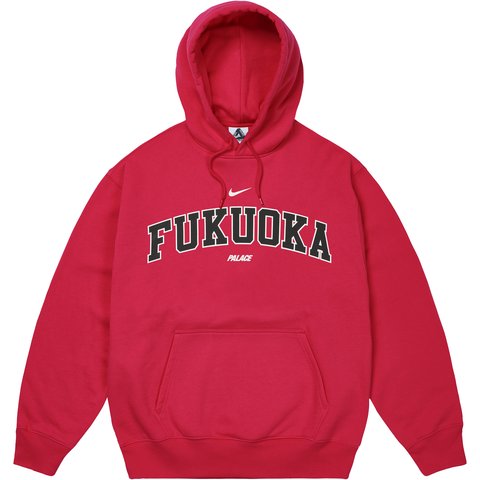 Palace PALACE NIKE SHOP HOOD FUKUOKA RED