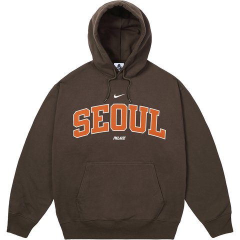 Palace PALACE NIKE SHOP HOOD HONGDAE BROWN