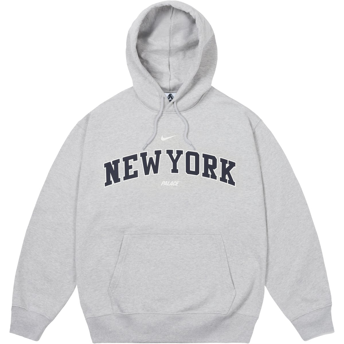 Palace PALACE NIKE SHOP HOOD NEW YORK GREY MARL (Holiday 2025)