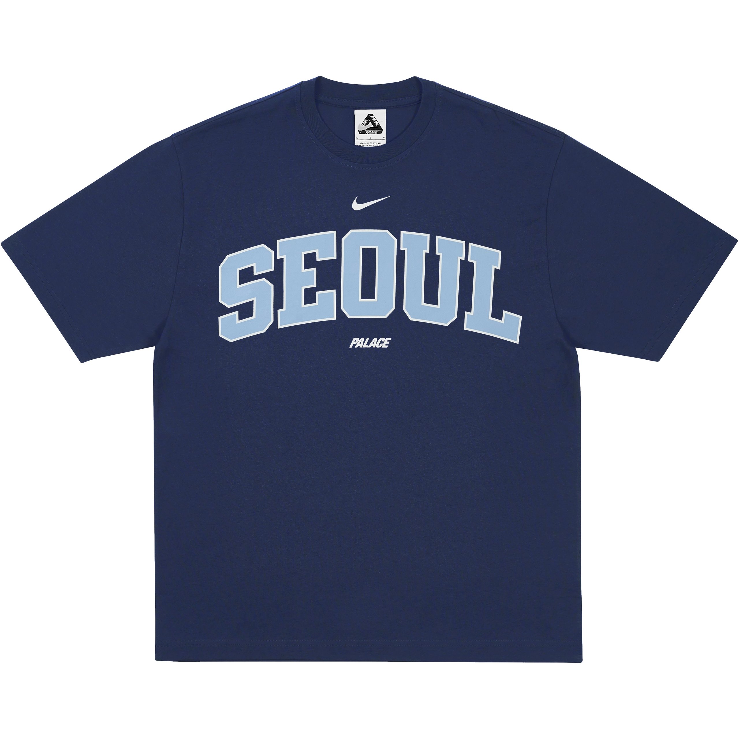 PALACE NIKE SHOP T-SHIRT APGUJEONG NAVY
