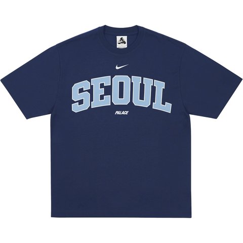 Palace PALACE NIKE SHOP T-SHIRT APGUJEONG NAVY