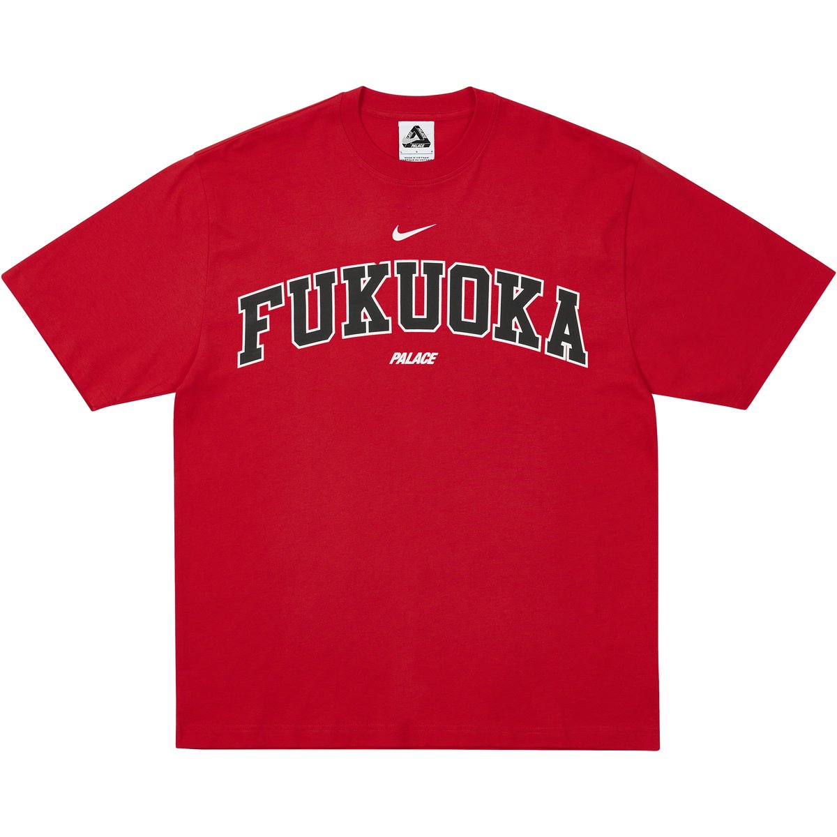 Palace PALACE NIKE SHOP T-SHIRT FUKUOKA RED (Holiday 2025)