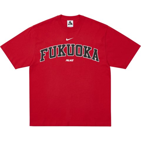 Palace PALACE NIKE SHOP T-SHIRT FUKUOKA RED