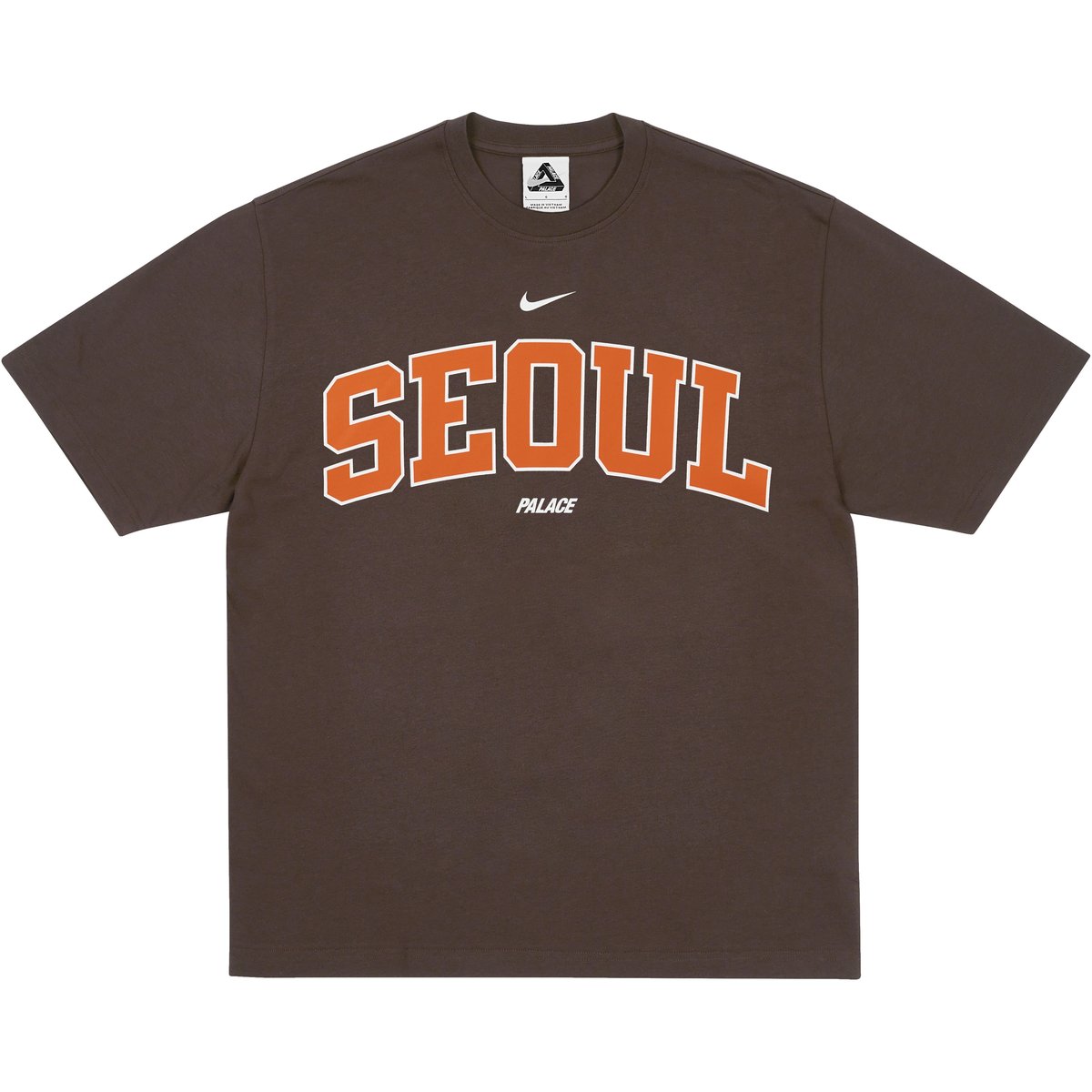 Palace PALACE NIKE SHOP T-SHIRT HONGDAE BROWN (Holiday 2025)