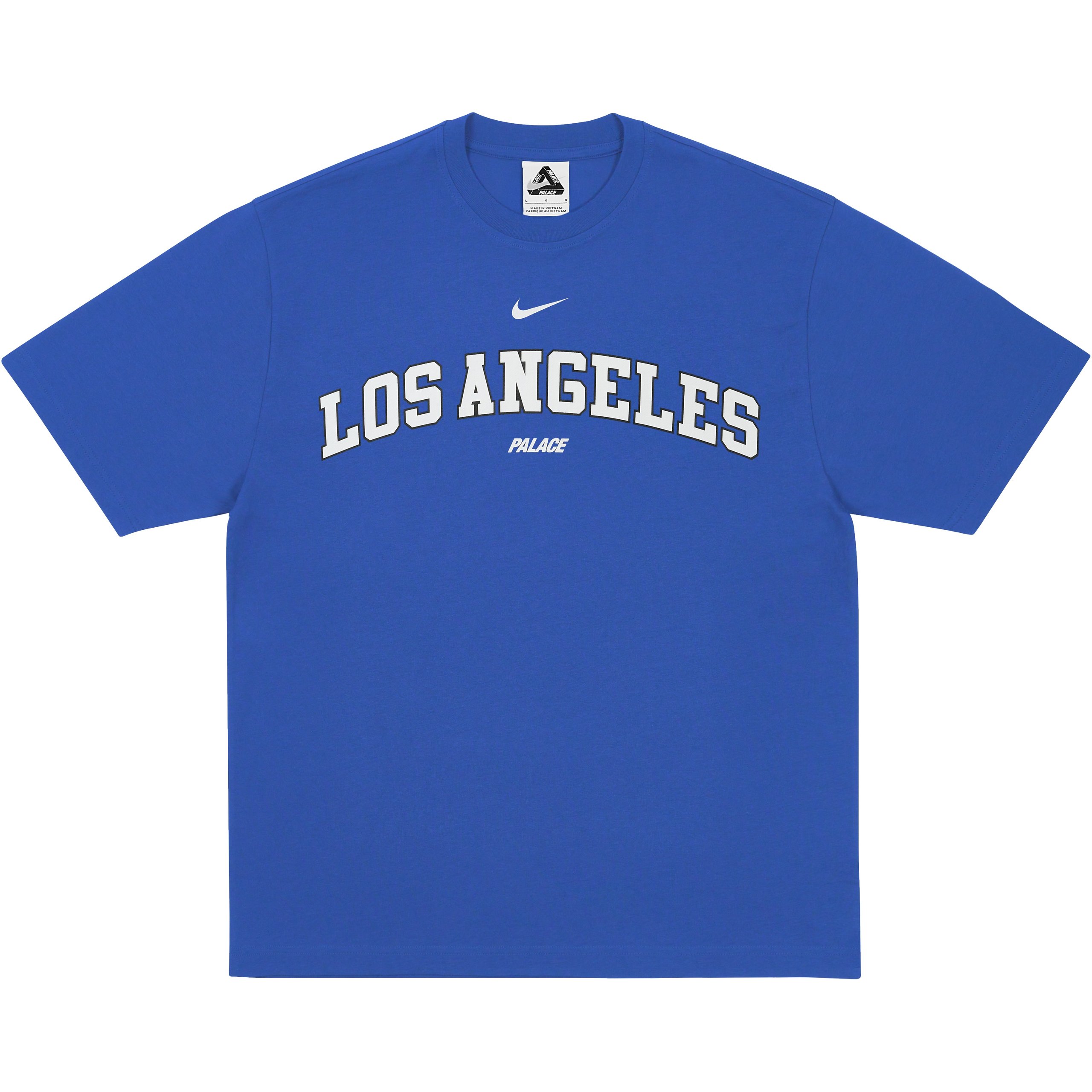PALACE NIKE SHOP T-SHIRT LOS ANGELES BLUE
